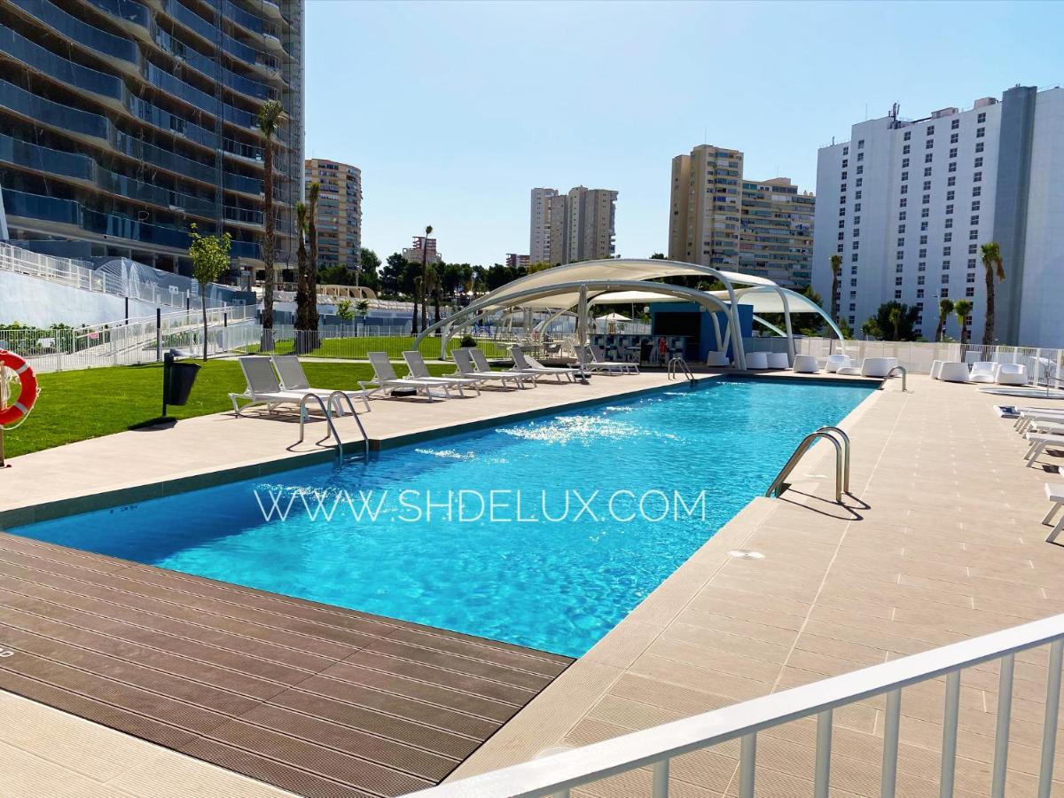 בנידורם Sunset Waves Apartment By Sunny Holidays Delux מראה חיצוני תמונה
